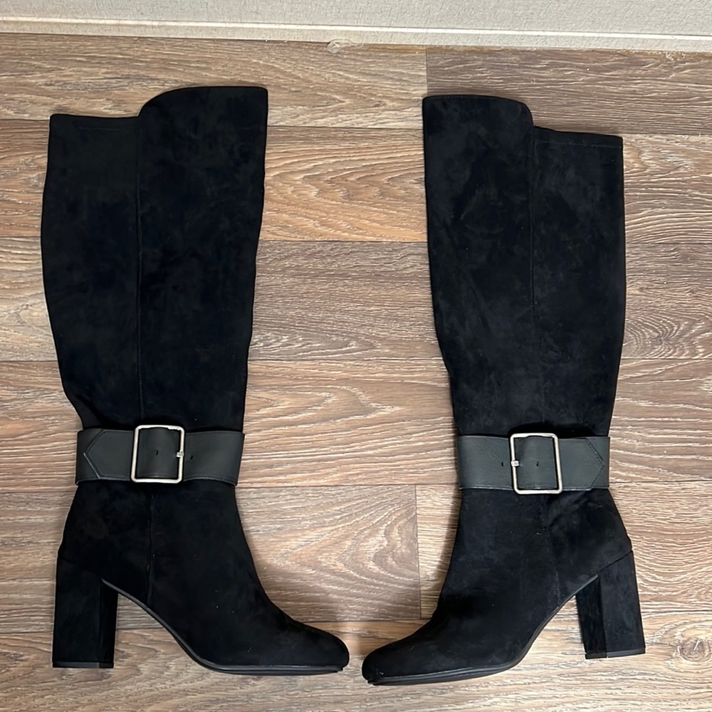 White Mountain Women’s Katrina‎ Tall Boots Black Size 11M